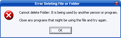 Delete locked files easily with Unlocker