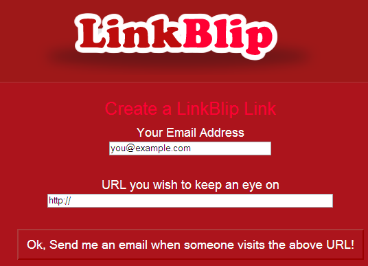 Send a link to someone, get notification when they click it