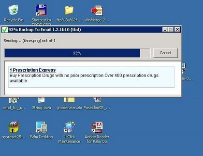 Sauvegarder des fichiers facilement à l'email