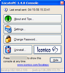 Locate your stolen PC with Locate PC