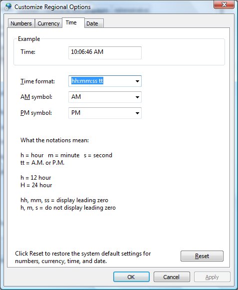 कैसे Windows Vista में समय सेटिंग्स को बदलने के लिए