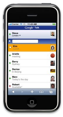 Google Talk for iPhone & iPod Touch