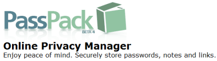 Passpack - Secure online password manager