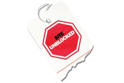Wie für den Zugriff auf Web-Sites blockiert
