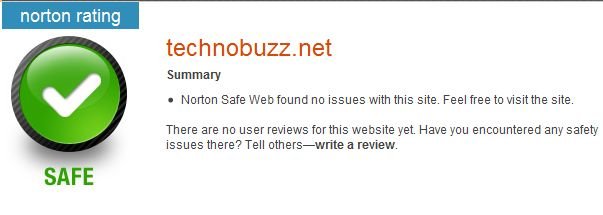 norton safe web