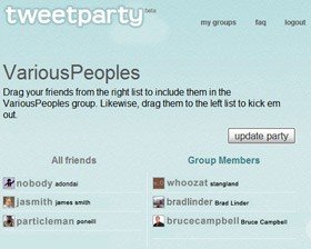 TweetParty - Group messaging for Twitter