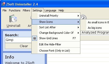 ZSoft Uninstaller helps you to Clean you PC
