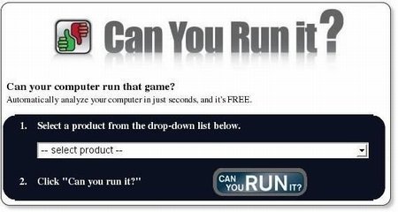 Test your PC can Run the Games that you want