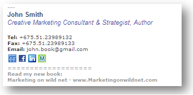 How to Add email Signature in GMAIL