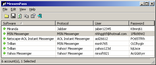 How to recover Messenger Passwords