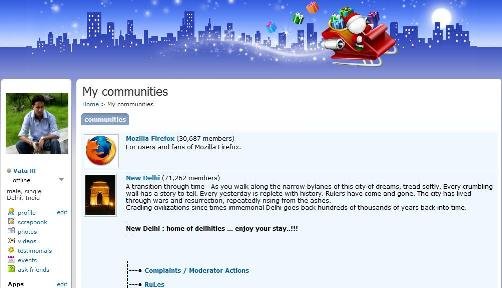 Orkut Christmas Theme Orkut Christmas Theme