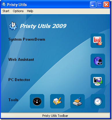 Manage your computer performance with Pristy Utils