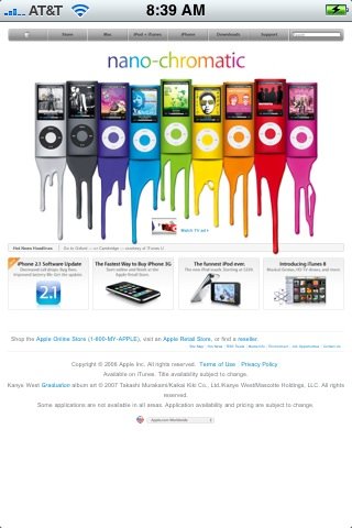 Apple Adds New Web Browser for iPhone Apple Adds New Web Browser for iPhone