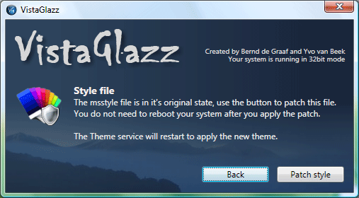 Customize Windows Vista Installation with VistaGlazz