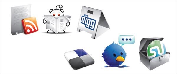 6 Free Social Icons