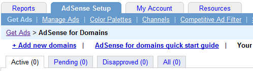 google adsense, parked domains, Internet
