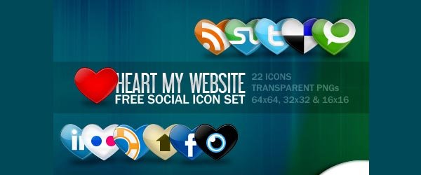 11 Free Social Media Icon Sets
