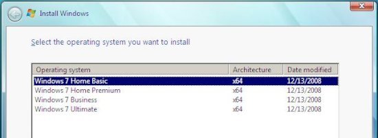 Windows 7 editions announced