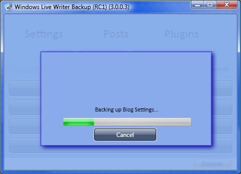 BackUp Restore Windows Live Writer
