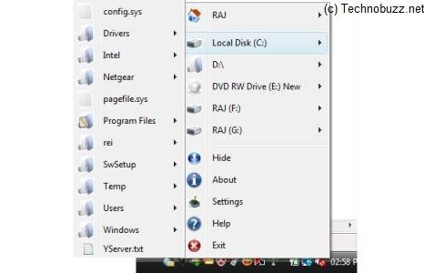 computer-drop-down-menu