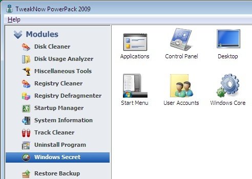 Tweak Windows 7, Vista, XP with TweakNow Powerpack 2009