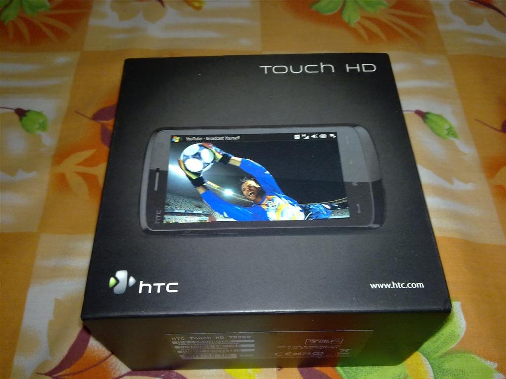 Unboxing my New HTC Touch HD