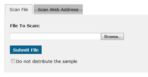 NoVirusThanks, Online Virus Scaner