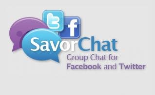 Savor Chat Facebook Twitter