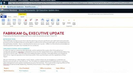 Microsoft Office 2010 Technical Preview