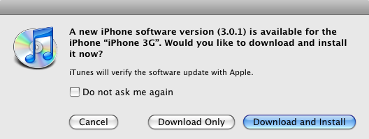 iphone 3.0.1 download. iphone 3.0.1 available download