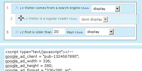 Manage who sees the ads