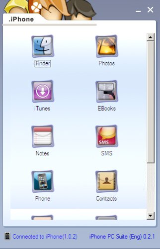 iphone, iphone 3gs, Filemanager, PC Suite, iTunes
