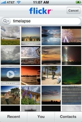 Flickr iPhone app Download Now