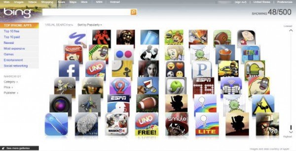 Microsoft Bing Launches Visual Filtered Search
