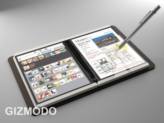 Microsoft tablet leaked : Courier booklet