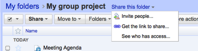 Google Docs Launches Shared Folders