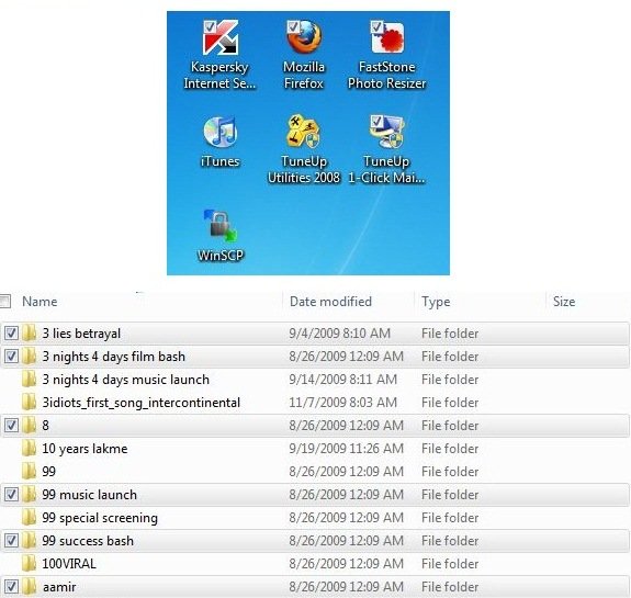 Enable Check Boxes to Select Files in Windows 7