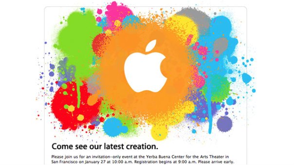 Apple Tablet, iPhone OS 4.0, iLife 2010 on January 27th