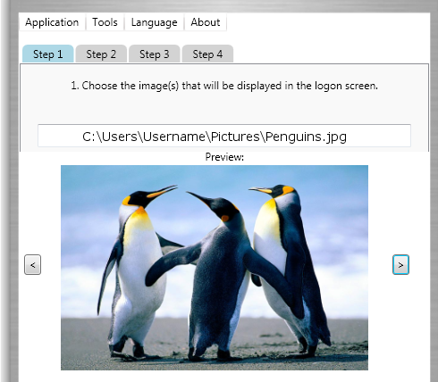 Windows 7, Login screen, Logon changer