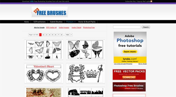 123freebrushes