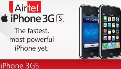 Airtel to Sell iPhone 3GS in India