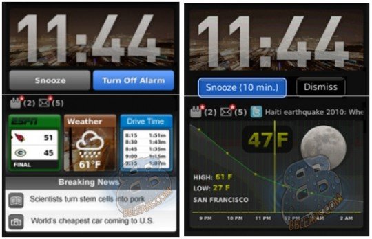 BlackBerry OS 6.0 leaked
