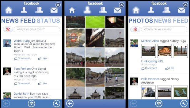 Zune HD, Facebook App, Appp, Microsoft Zune HD, Facebook App, Appp, Microsoft