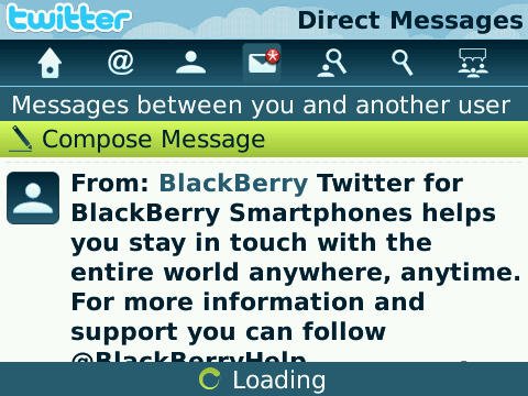 Official BlackBerry Twitter app Beta available