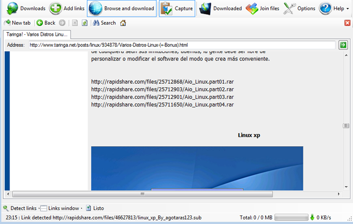 Megaupload and Rapidshare Download Manager: Mipony