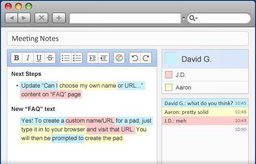 Share Documents & Work online on them with Titanpad