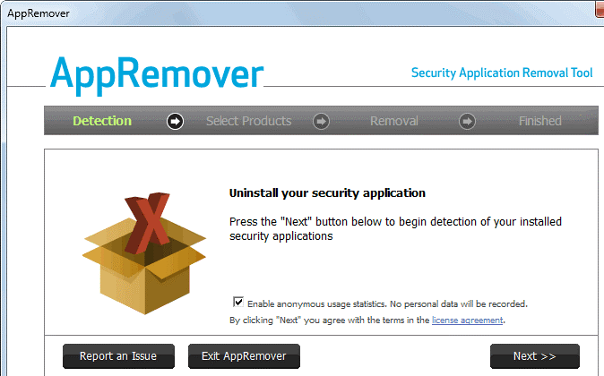Uninstall security apps easily with AppRemover