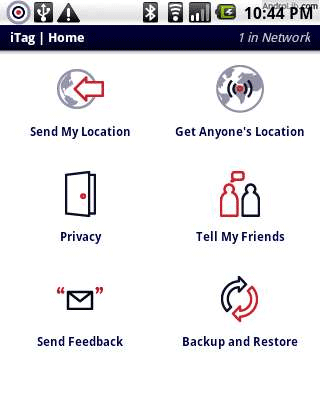 find lost android phone, Android, App, itag