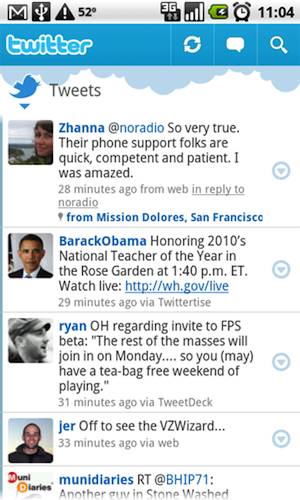 Twitter releases its official Android app