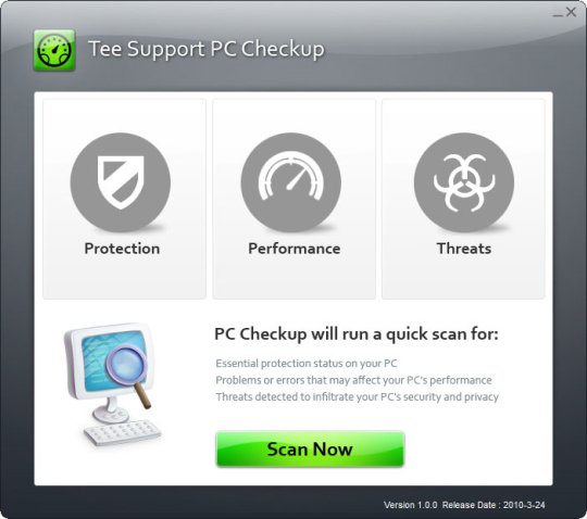 Check your PC health with TeeSupport PC Checkup